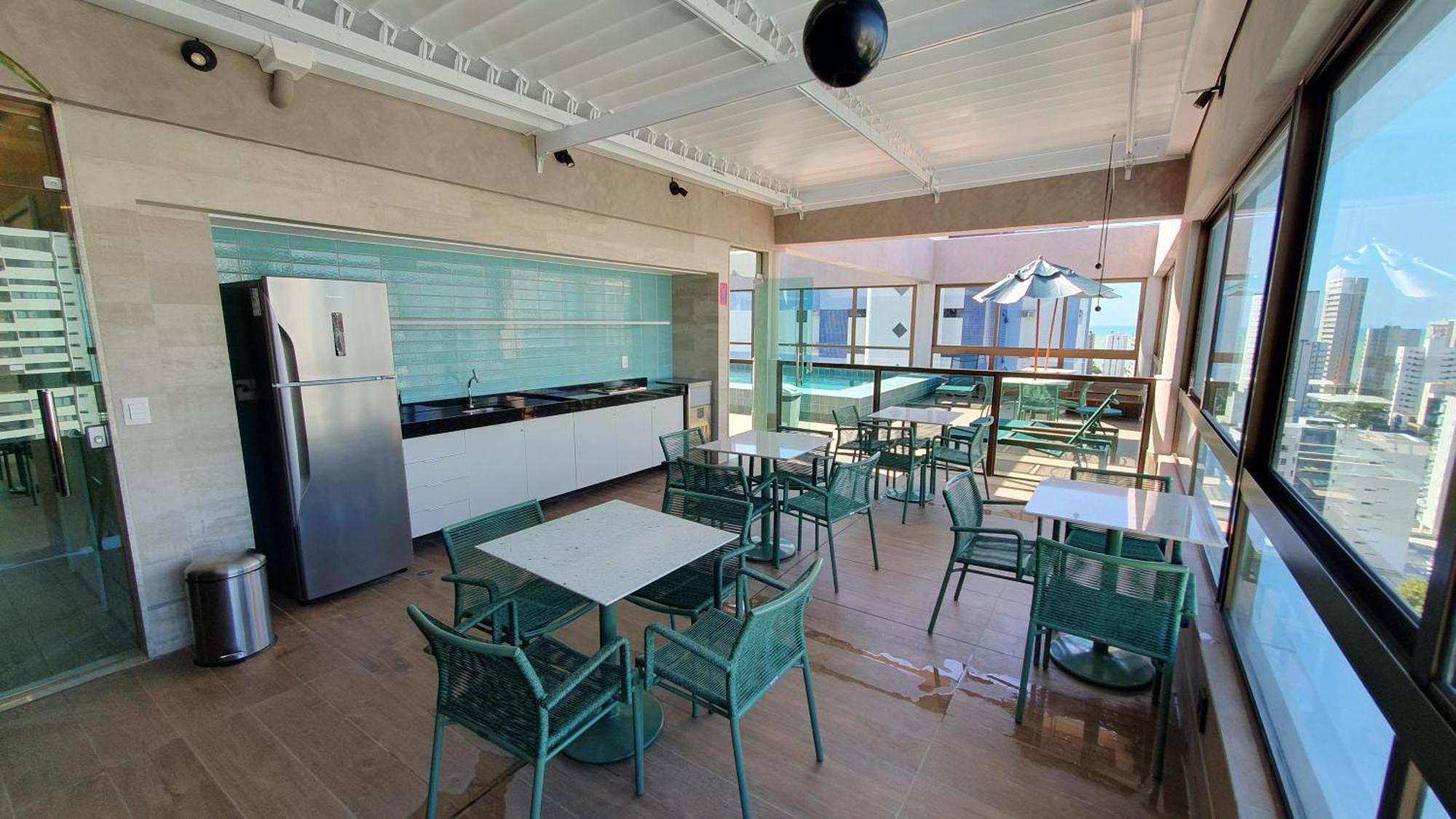 Flat Em Boa Viagem - Edificio Rooftop 470 Apartment *